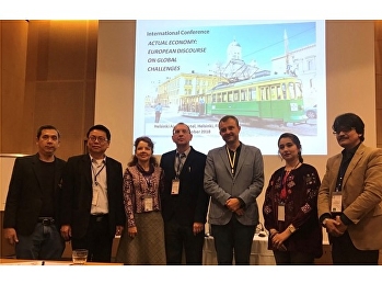 อาจารย์ประจำสาขาเศรษฐศาสร์เข้าร่วมงานประชุมวิชาการ